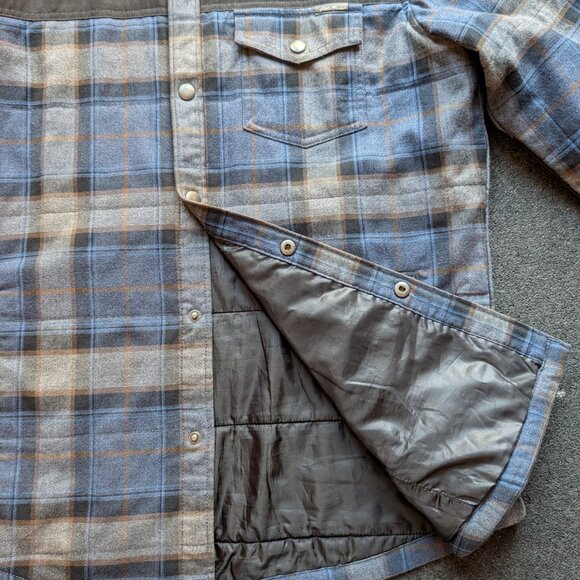 Eddie Bauer Insulated Shirt Jacket - Picture 3 of 8